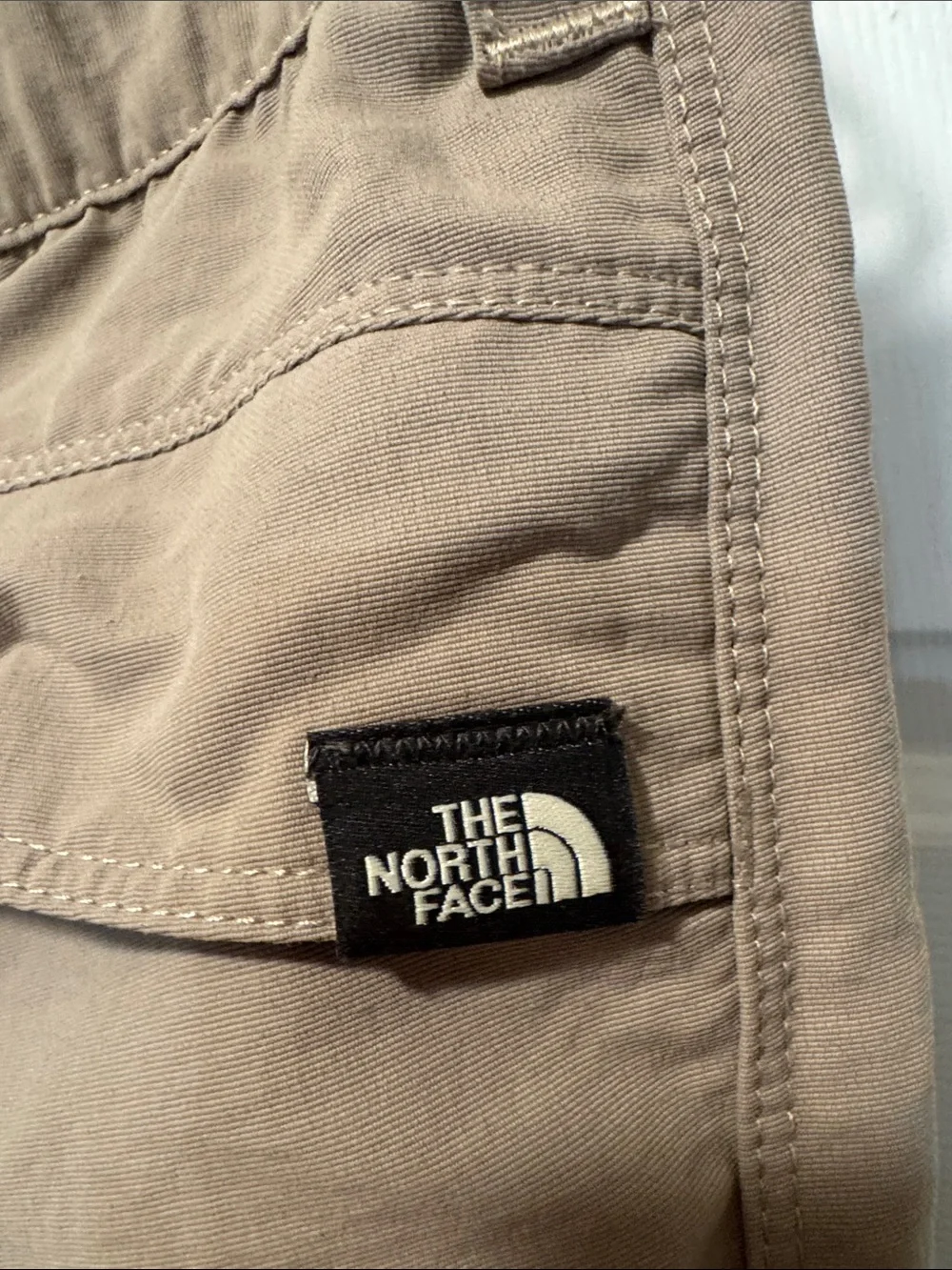 The North Face Men's Zip-Off Cargo Pants in Khaki